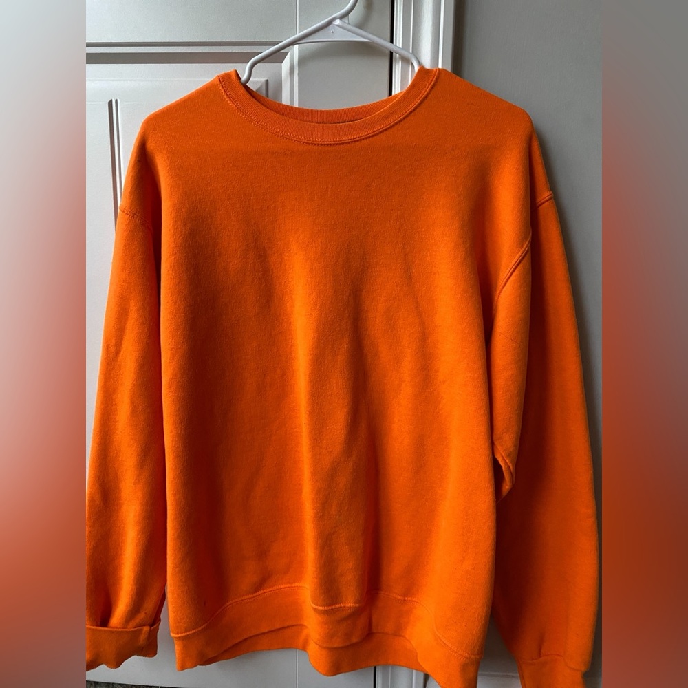 Orange Crew Neck